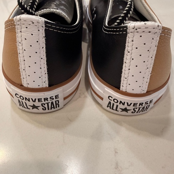 NWT Men’s Custom Converse Low Top - Leather (Size 11.5) - Picture 3 of 9